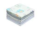 Prześcieradła dla dzieci - Prześcieradło Hevea Milusie 140x70 (Kropeczki Szare) - miniaturka - grafika 1