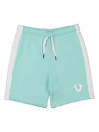 Spodenki damskie - True Religion Szorty dresowe w kolorze turkusowym - miniaturka - grafika 1