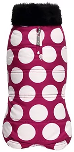 Wouapy 727730 płaszcz dla psa Bubble, rozmiar 30, różowy - Płaszcze damskie - miniaturka - grafika 1