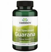 Suplementy naturalne - Full Spectrum Guarana 500 mg (100 kaps.) - miniaturka - grafika 1