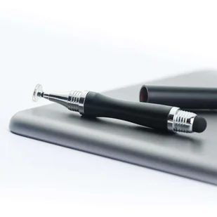 Rysik 2w1 Alogy pojemnościowy dotykowy do ekranu telefonu tabletu Czarny - Akcesoria do tabletów i e-booków - miniaturka - grafika 12