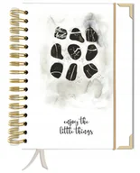 Notesy i bloczki - Bujo Bullet journal 180 stron notatnik A5+ kropki pamiętnik - miniaturka - grafika 1