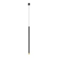 Lampy sufitowe - Q I Nero/Gold 60 lampa wisząca 1-punktowa czarna/złota OR85129 - miniaturka - grafika 1