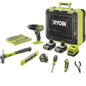 Zestawy elektronarzędzi - RYOBI One+ RPD18-2C20TAH 18V 52Nm 2Ah - miniaturka - grafika 1