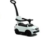 Jeździki dla dzieci - Import LEANToys Jeździk Mercedes z Pchaczem Biały 3288 LT2333-0 - miniaturka - grafika 1
