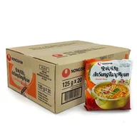Szybkie dania obiadowe - Zupka instant An Sung Tang Myun Nongshim ostra, zestaw 20x125g - miniaturka - grafika 1