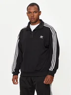 Bluzy męskie - adidas Bluza adicolor Funnel IZ4803 Czarny Regular Fit - miniaturka - grafika 1