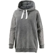 Bluzy damskie - Reebok Damska bluza z kapturem do jogi, szara, S B43920 - miniaturka - grafika 1