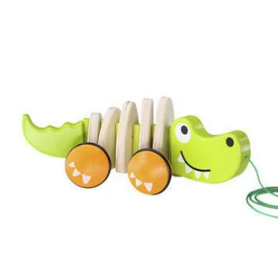 Hape Krokodyl na sznurku - Zabawki interaktywne dla dzieci - miniaturka - grafika 3