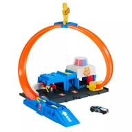 Samochody i pojazdy dla dzieci - Hot Wheels City: Postój policji - miniaturka - grafika 1