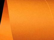 Akcesoria do reklamy - Vida Paper Pomarańczowy, gładki papier offsetowy. , 270 g/m3, 64x92cm, Kaskad Fantail Orange. Papier ozdobny, 1 arkusz - miniaturka - grafika 1