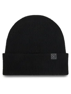 Calvin Klein Czapka Emblem LV04D8013G Czarny - Czapki damskie - miniaturka - grafika 1