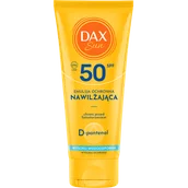 Balsamy i kremy do opalania - Dax Sun Nawilżająca emulsja ochronna SPF 50 TRAVEL - miniaturka - grafika 1