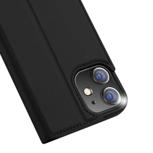 Dux Ducis Skin Pro kabura etui pokrowiec z klapką iPhone 12 Pro / iPhone 12 czarny - Etui i futerały do telefonów - miniaturka - grafika 6