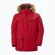 Odzież trekkingowa damska - Kurtka przeciwdeszczowa męska Helly Hansen Nordsjo czerwona 53488 - miniaturka - grafika 1