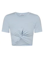 Koszulki i topy damskie - Noisy May - T-shirt damski Twiggi, niebieski - miniaturka - grafika 1