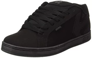 Sneakersy damskie - Etnies Fader Sneaker męskie czarne sneakersy niskie buty, Czarny 013 Black Dirty Wash, 45 EU - grafika 1