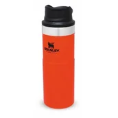 Kubki termiczne - Kubek termiczny Stanley 470 ml TRIGGER ACTION TRAVEL MUG (pomarańczowy) BLAZE ORANGE - miniaturka - grafika 1