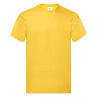 Koszulki męskie - Koszulka męska Original Fruit of the Loom - Ciemnożółty M - miniaturka - grafika 1