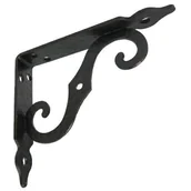 Meble modułowe i akcesoria - Czarna stalowa podpórka ozdobna, ornamentalna, Model 2, hiszpańskiej firmy AMIG. PRODUKT SPRZEDAWANY NA SZTUKI - miniaturka - grafika 1