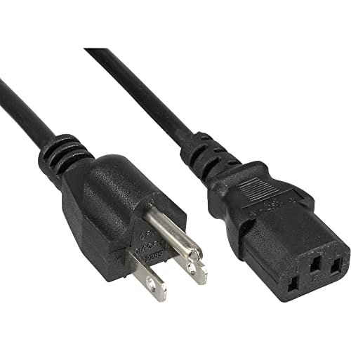 InLine 16650U kabel sieciowy, wtyczka USA na wtyczkę urządzenia zimnego C13, 0,5 m