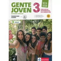 Gente Joven 3 Podręcznik wieloletni z płytą CD - Alonso Arija Encina, Martinez Salles Matilde - Podręczniki dla gimnazjum - miniaturka - grafika 1