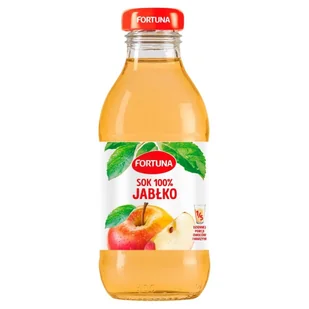 Fortuna Sok 100% jabłko 300 ml - Soki i napoje niegazowane - miniaturka - grafika 1