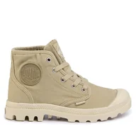 Botki damskie - Trapery Palladium Pampa Hi 92352-238-M Beżowy - miniaturka - grafika 1