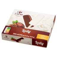 Lody i desery lodowe - Carrefour Extra Lody 390 ml (6 x 65 ml) - miniaturka - grafika 1