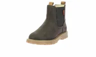 Botki damskie - Kickers Chłopiec Unisex Kinder BLUTA Botki, 34 EU, Ciemny brąz, 34 EU - miniaturka - grafika 1