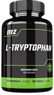 Aminokwasy - MZ-STORE L-TRYPTOPHAN 400MG TRYPTOFAN 120 KAPSUŁEK - miniaturka - grafika 1
