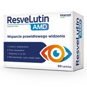 Wzrok i słuch - ResveLutin AMD, 60 tabletek - miniaturka - grafika 1