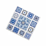 Deski do krojenia - Podkładka, ceramika/korek, 16 x 16 cm, krzyż kod: ZS-057669 - miniaturka - grafika 1