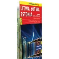 Atlasy i mapy - ExpressMap Litwa, Łotwa, Estonia 1:700 000 - mapa samochodowa - Expressmap - miniaturka - grafika 1