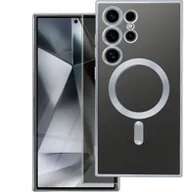 Etui i futerały do telefonów - Futerał ELECTRO MAG COVER kompatybilny z MagSafe do SAMSUNG S25 Edge srebrny - miniaturka - grafika 1