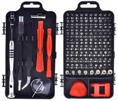 Części serwisowe do telefonów - 2 x Wkrętaki Precyzyjne Otwieraki Iphone Zestaw Do Naprawy Telefonów 110 el - miniaturka - grafika 1