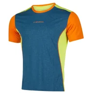 Koszulki sportowe męskie - Koszulka męska La Sportiva Tracer T-Shirt M Rozmiar: L / Kolor: niebieski/żółty - miniaturka - grafika 1
