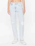 Spodnie damskie - ONLY Jeansy 15281259 Błękitny Straight Fit - miniaturka - grafika 1