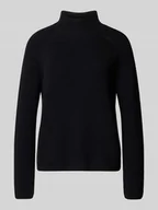 Swetry damskie - Sweter z dzianiny o kroju regular fit z czystej bawełny - miniaturka - grafika 1