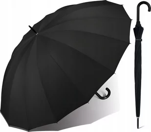 Parasol Parasolka Męska Damska Happy Rain Długa - Parasole - miniaturka - grafika 1
