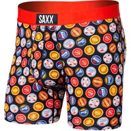 Majtki męskie - Bokserki męskie SAXX ULTRA Boxer Brief kapsle - czerwone - miniaturka - grafika 1