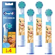 Końcówki do szczoteczek elektrycznych - Końcówka Oral-B EB10s Król Lew x4 - miniaturka - grafika 1