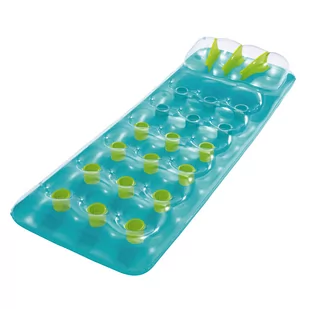 Dmuchany materac plażowy 188x71cm turkusowy Bestway - Materace dmuchane i koła do pływania - miniaturka - grafika 1