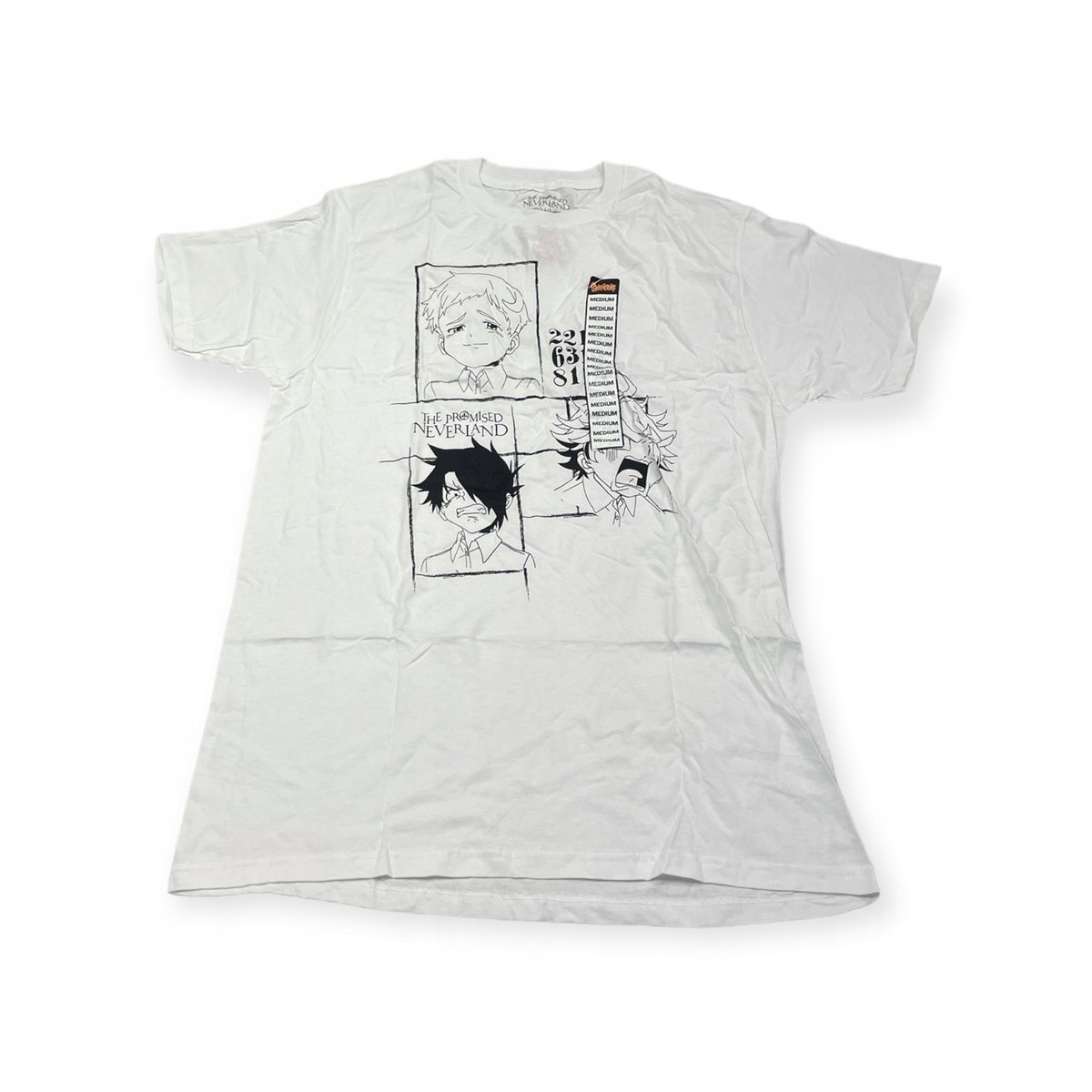 Koszulka T-shirt męski okrągły dekolt SPENCER'S THE PROMISED NEVERILAND M