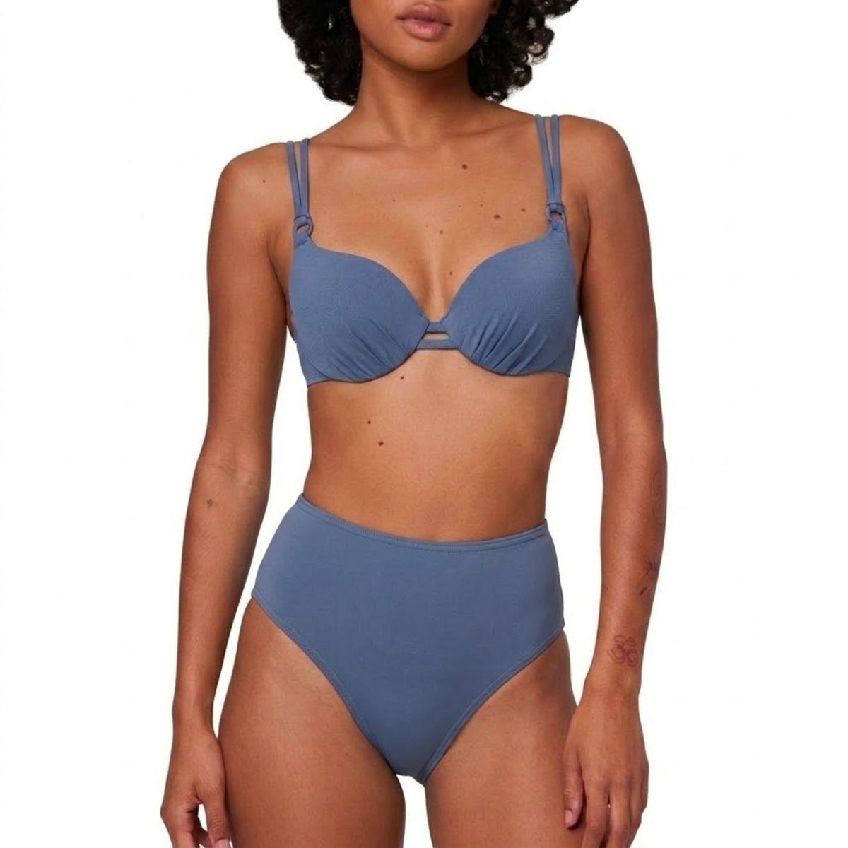 TRIUMPH Strój Kąpielowy Summer WHU Push-Up 42C 85C + MAJTKI MAXI 42 KOMPLET