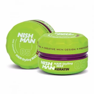 Modelujący wosk do włosów Nishman 05 Keratin 150ml - Kosmetyki do stylizacji włosów - miniaturka - grafika 1