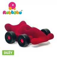 Zabawki sensoryczne - Rubbabu Bolid wyścigowy sensoryczny czerwony 8904001200389 - miniaturka - grafika 1