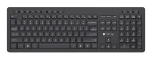 Techly ICTWC006-US klawiatura Dom/Biuro RF Wireless QWERTY US English Czarny ICTWC006-US ICTWC006-US - Klawiatury - miniaturka - grafika 1