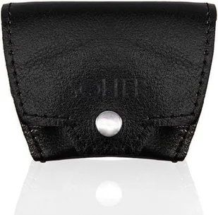 Solier Skórzana bilonówka, portfel na monety SOLIER S CZARNA VALERIE - Portfele - miniaturka - grafika 1