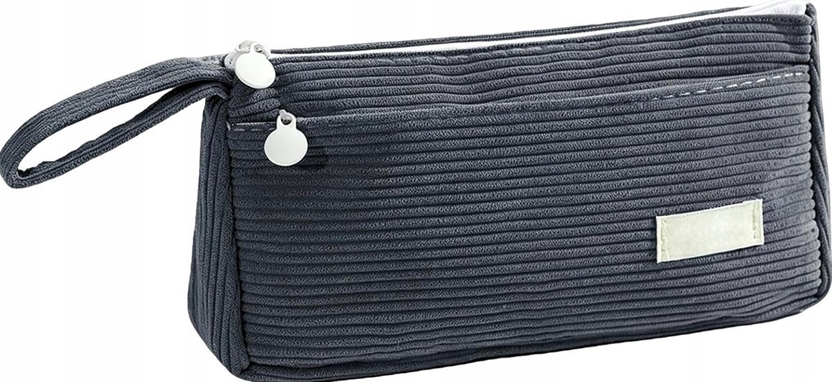 PIÓRNIK 215X11X55CM SZTRUKSOWY ETUI SZKOLNY DWUKOMOROWY Z UCHWYTEM DUŻY